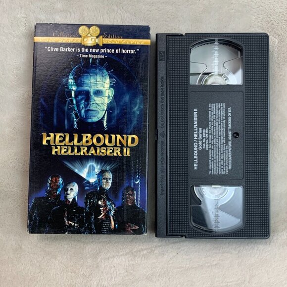 Hellbound Hellraiser 2 1994 Horror Collector's Edition VHS Tape Movie - Picture 1 of 2